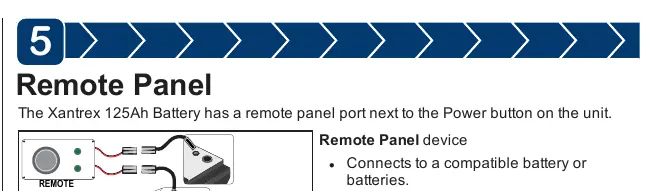 Schemat podłączenia opcjonalnego panelu zdalnego.