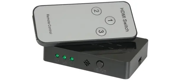 Przełącznik HDMI z pilotem