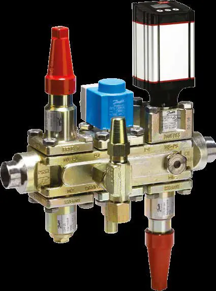 Stacja zaworowa ICF Flexline z modułami funkcyjnymi