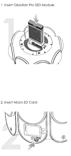 Instalacja modułu SSD i karty MicroSD