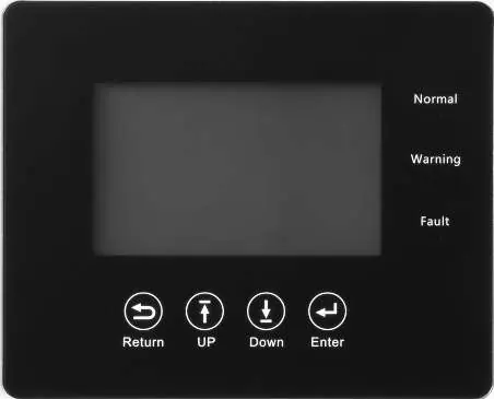 Panel LCD falownika
