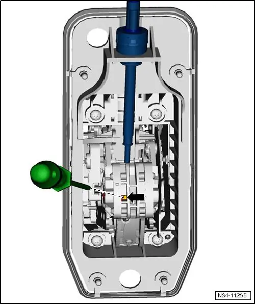 Demontaż mechanizmu wybieraka