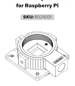 Schemat budowy modułu kamery Arducam 12MP IMX477 HQ