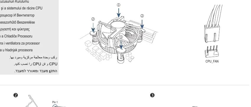 Instalacja procesora w gnieździe LGA1700