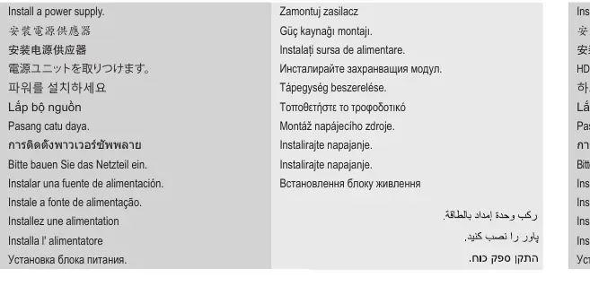 Montaż zasilacza