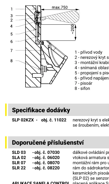 Schemat instalacji spłuczki