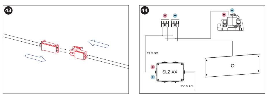 Schemat podłączenia elektrycznego