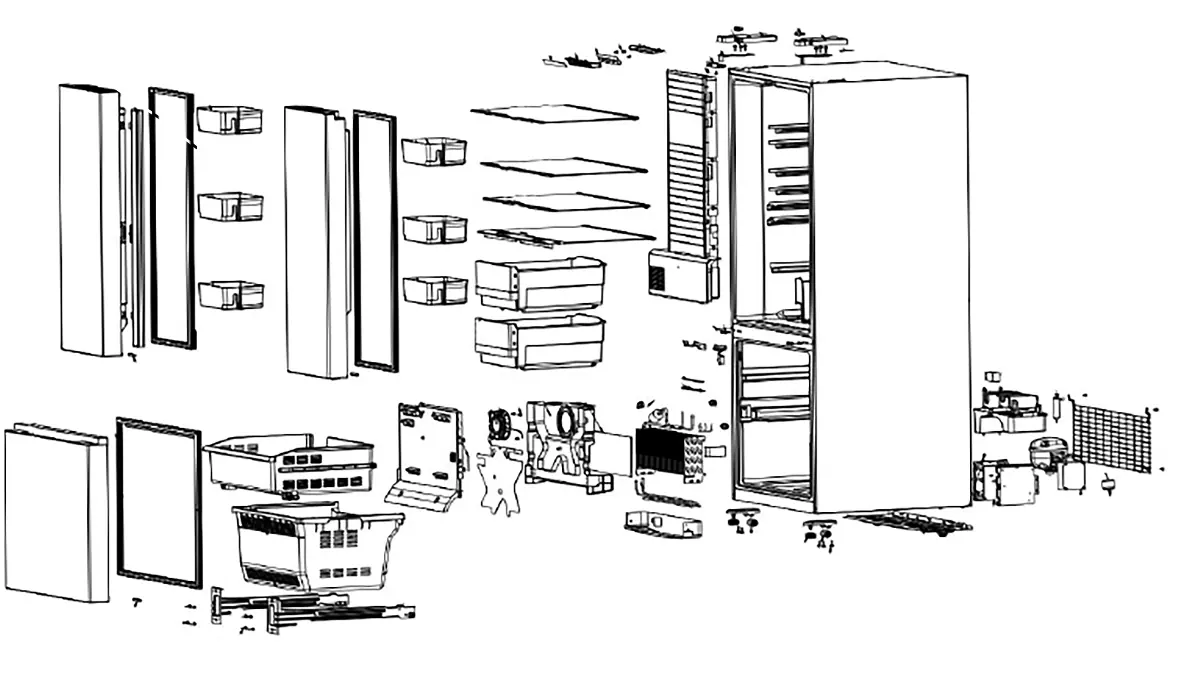 Schemat budowy i części zamienne