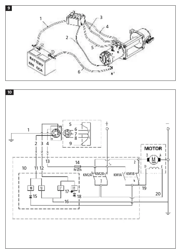 Schemat podłączenia elektrycznego