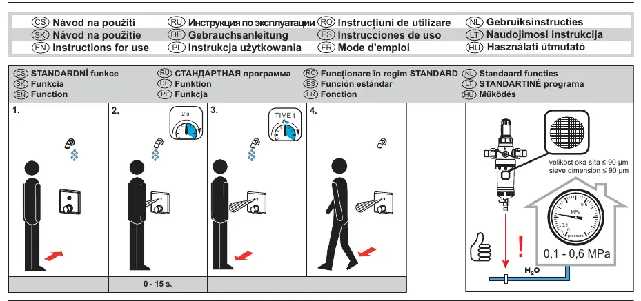 Przegląd funkcji i ustawień sterownika