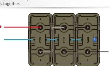 Schemat połączenia szeregowego