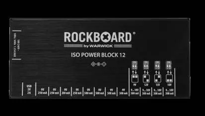 Panel przedni zasilacza RockBoard ISO Power Block 12 IEC