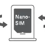 Schemat instalacji karty Nano-SIM