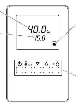 Wyświetlacz LCD i przyciski sterujące