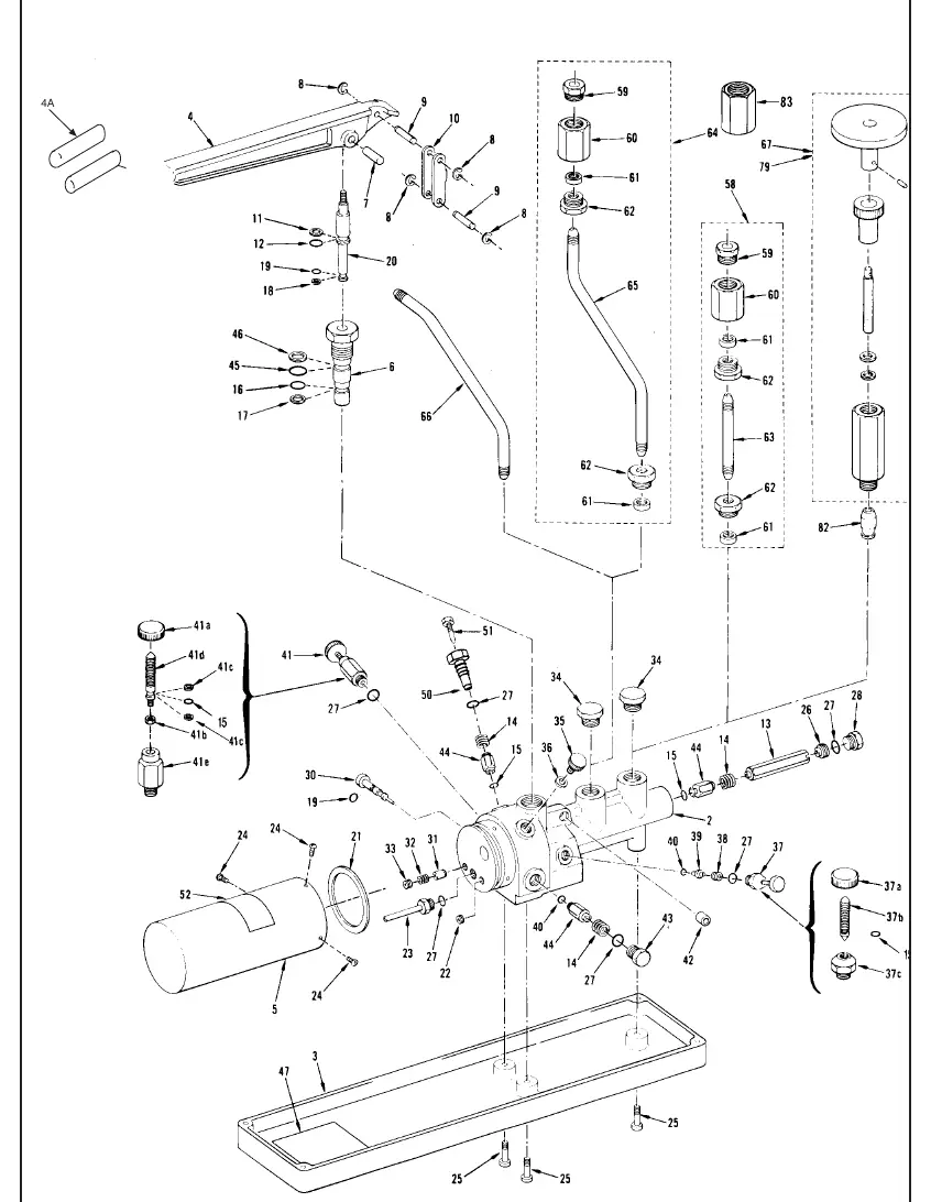 Rozstrzelony widok części (Exploded View)