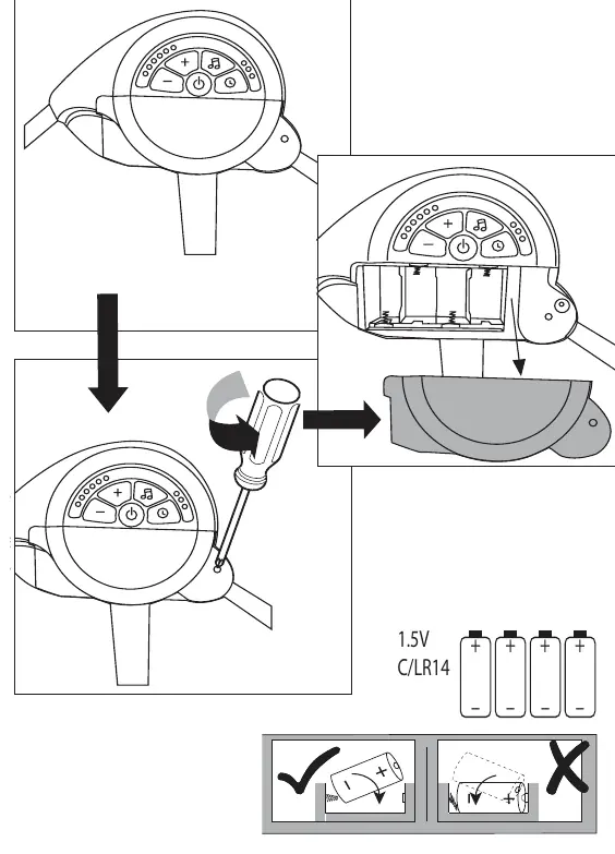 Instalacja baterii