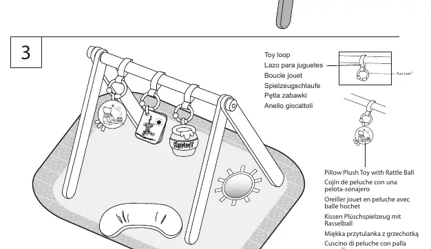 Krok 3: Zawieszenie zabawek