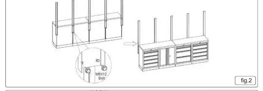 Schemat montażu (fig. 2)