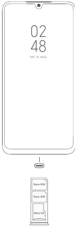 Schemat budowy telefonu Redmi 13C