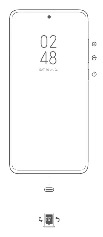 Schemat budowy smartfona Xiaomi 13T