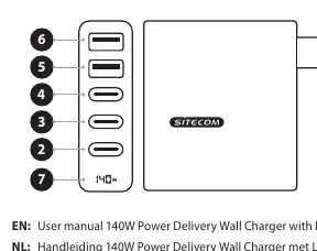 Schemat budowy ładowarki Sitecom CH-1003
