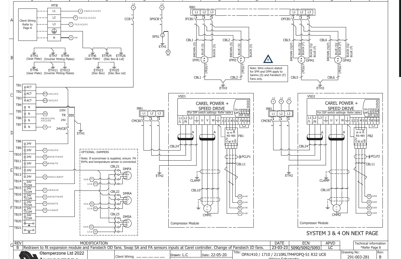 Schemat połączeń elektrycznych (1)