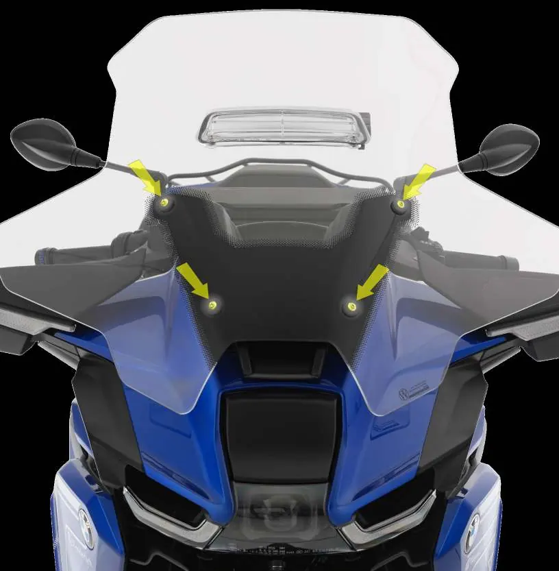 Punkty montażowe na motocyklu