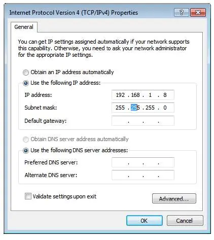 Konfiguracja adresu IP w systemie Windows
