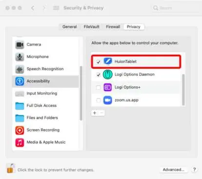 Ustawienia prywatności macOS
