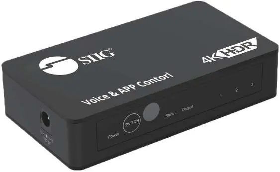 Przełącznik HDMI 3x1 SIIG 04-1353A