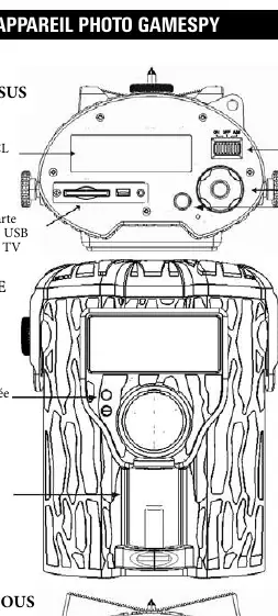 Schemat budowy kamery GameSpy I45s