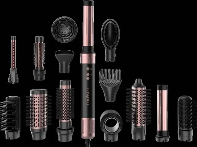 Zestaw nasadek Cecotec CeramicCare 14in1 AirGlam