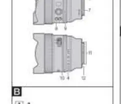 Schemat budowy obiektywu
