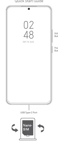 Rozmieszczenie przycisków i portów w Xiaomi 14T Pro