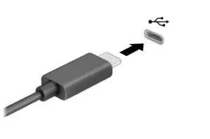 Podłączanie urządzenia USB Type-C