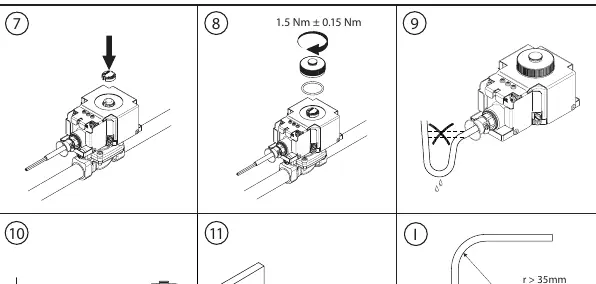 Kluczowe parametry montażowe: moment dokręcania i promień gięcia