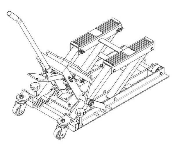 Podnośnik motocyklowy AGT-ML 1500LBS