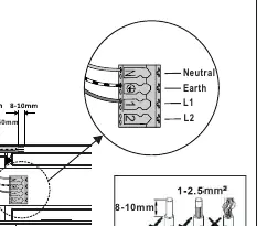 Schemat podłączenia elektrycznego (Standard)