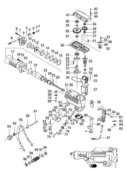 Schemat części (Parts Diagram)