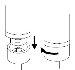 System Fix Plus - montaż nasadek
