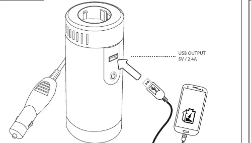Ładowanie telefonu przez port USB