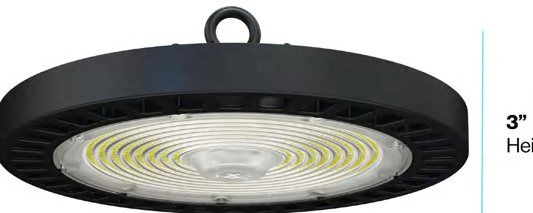 Wygląd i wymiary lampy UFO High Bay