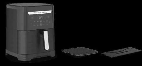 Frytkownica Tefal Air Fry and Grill z akcesoriami