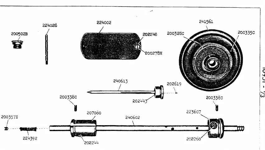 Schemat części 16951
