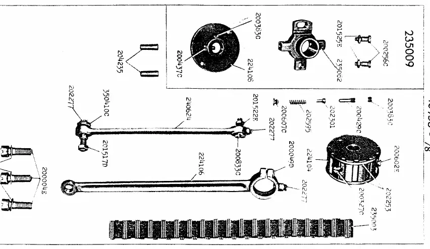 Schemat części 16953