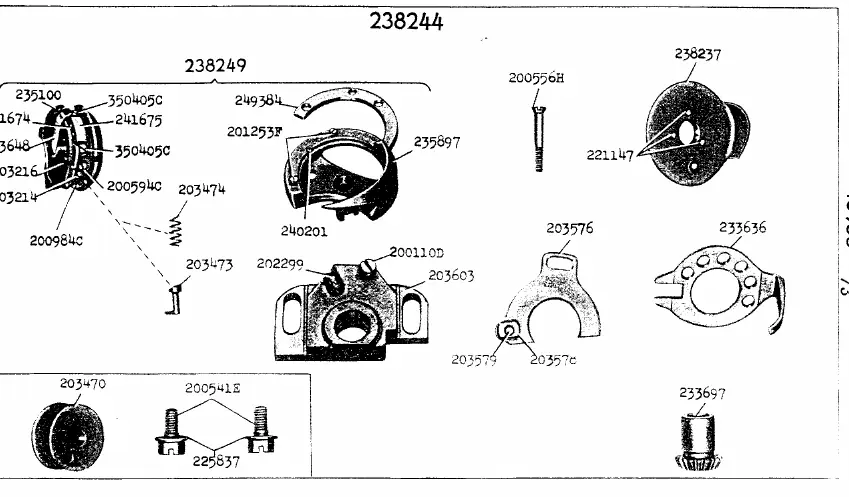 Schemat części 16955