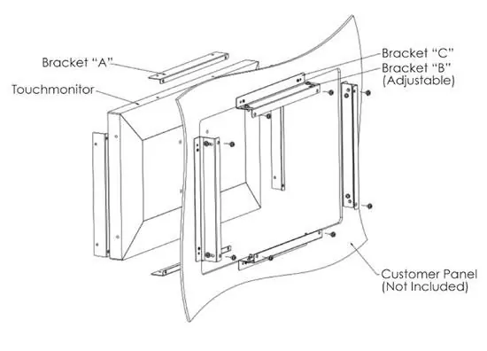 Schemat montażu Flush Mount