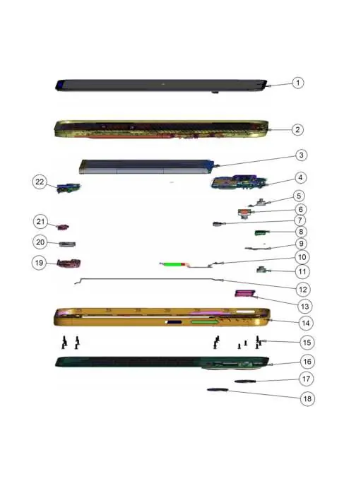 Schemat rozłożenia części (Exploded View)