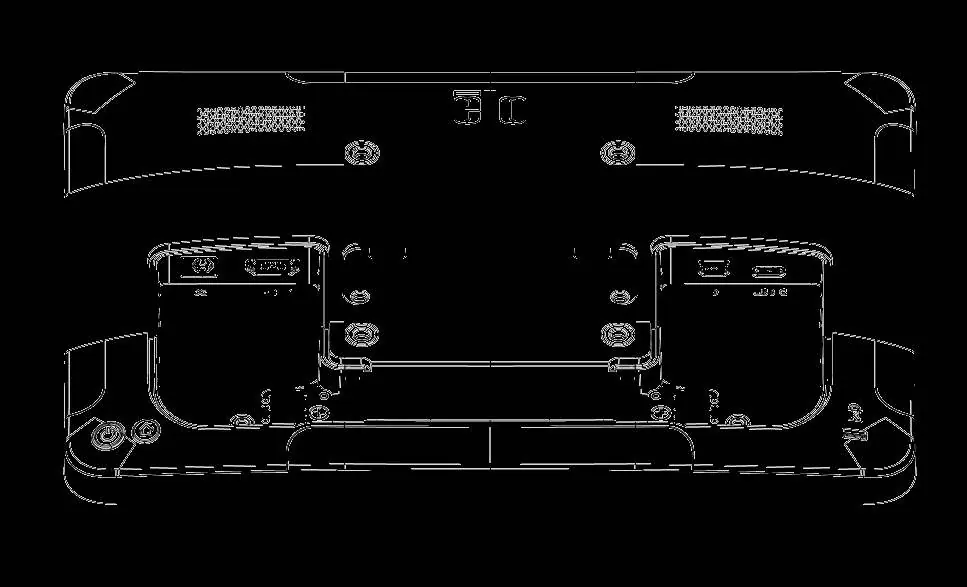 Panel złączy monitora ET1004L