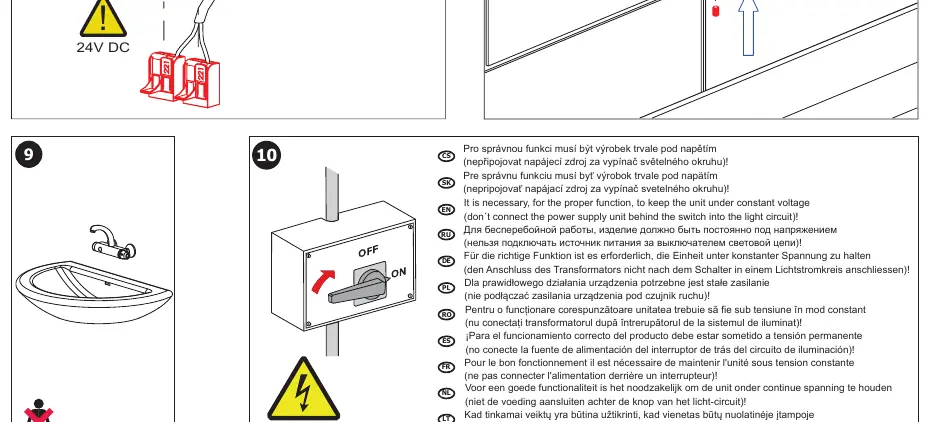 Schemat podłączenia elektrycznego